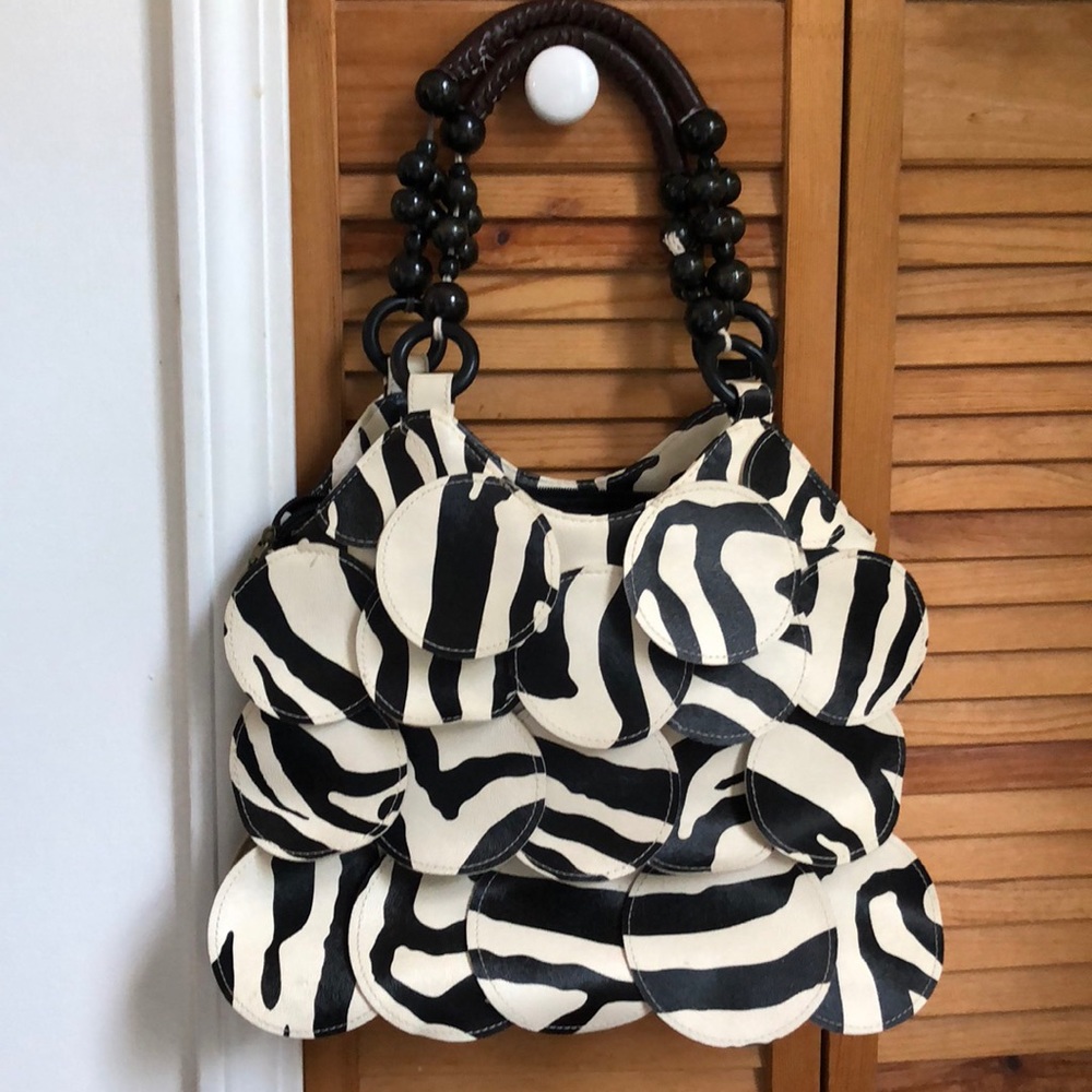 Unique/zebra purse
